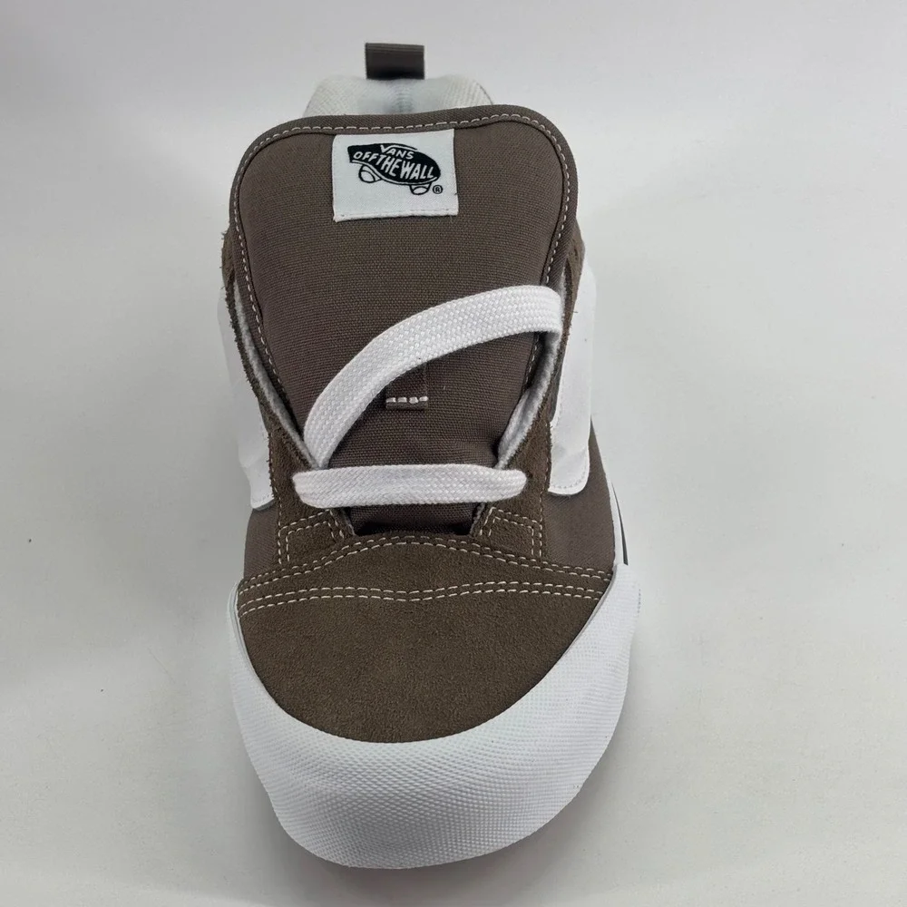Vans Knu Skool Men 8.5 Women 10 Walnut Brown Puffy Skate VN000D221NU New